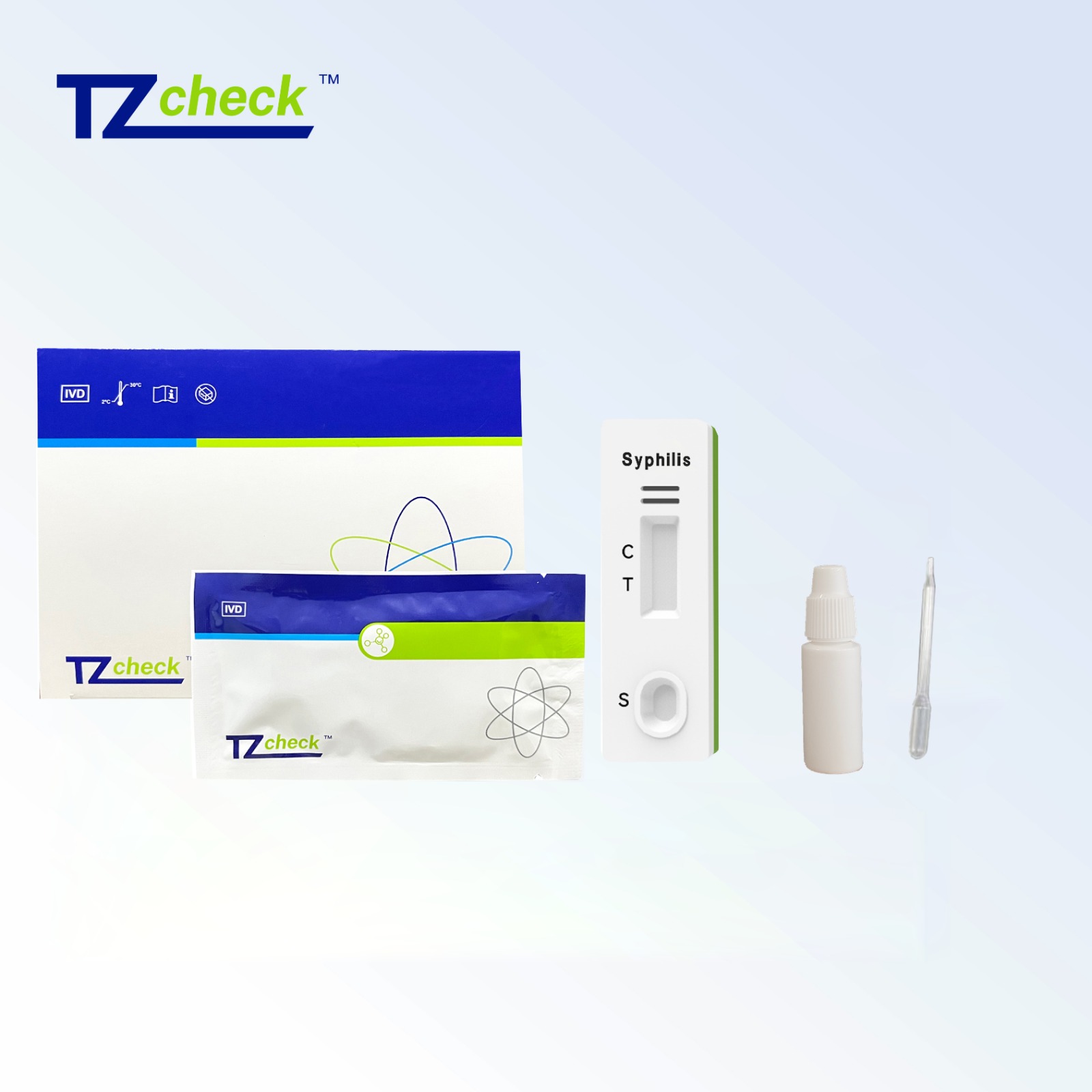 Експрес-тест для виявлення сифілісу (Tzcheck I044-4002)